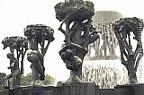 Gustav Vigeland Famous Paintings - Trees and People